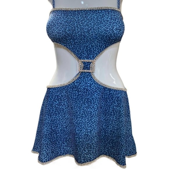 Yung Reaper Dresses & Skirts - Yung Reaper Blue Kitty Dress